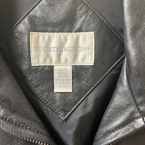 Vintage Worthington leather jacket - Picture 4 of 7